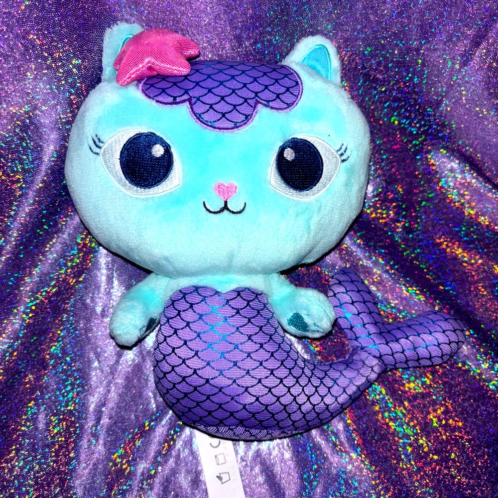 Gabby's Dollhouse MerCat Purr-ific Plush